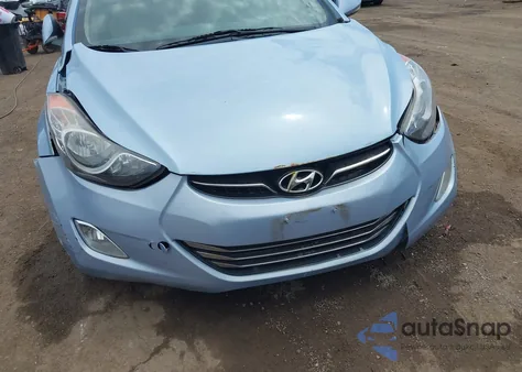 2012 Hyundai Elantra Limited (Ulsan Plant) z USA, uszkodzony, nr VIN KMHDH4AE9CU207197